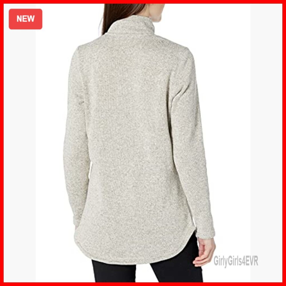 Tunic Pullover Sweater With Brushed Interior, Fiv… - image 2